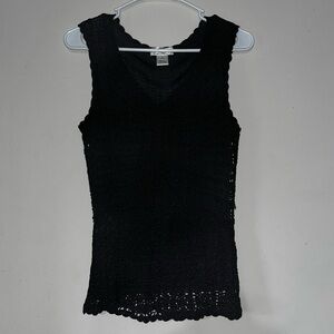 ❌ FINAL CALL❌Talbots double layered hand knit tank